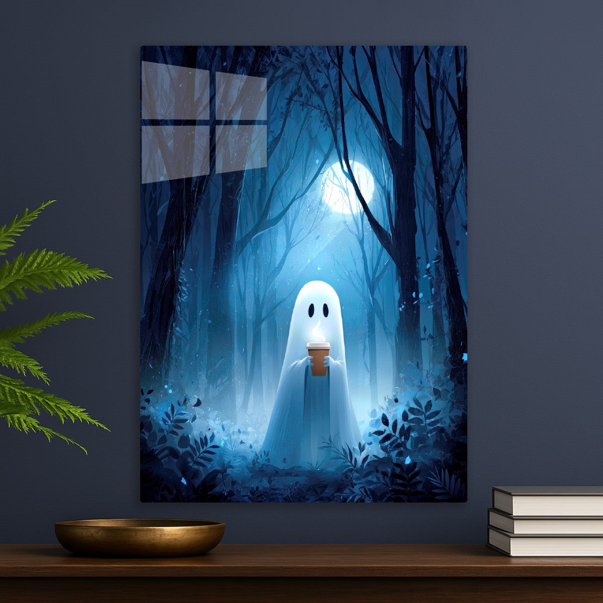 Coffee Drinking Ghost