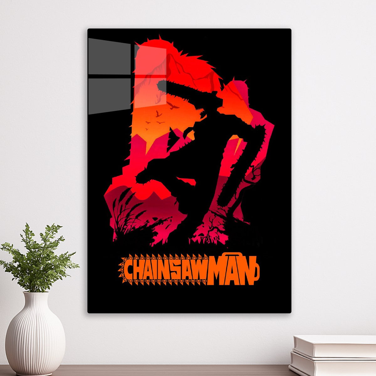 Chainsaw Man Denji silhouette 