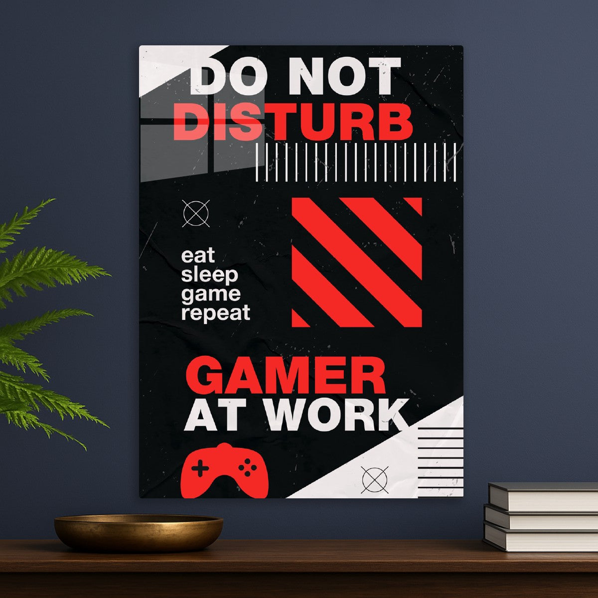 Gamer at work