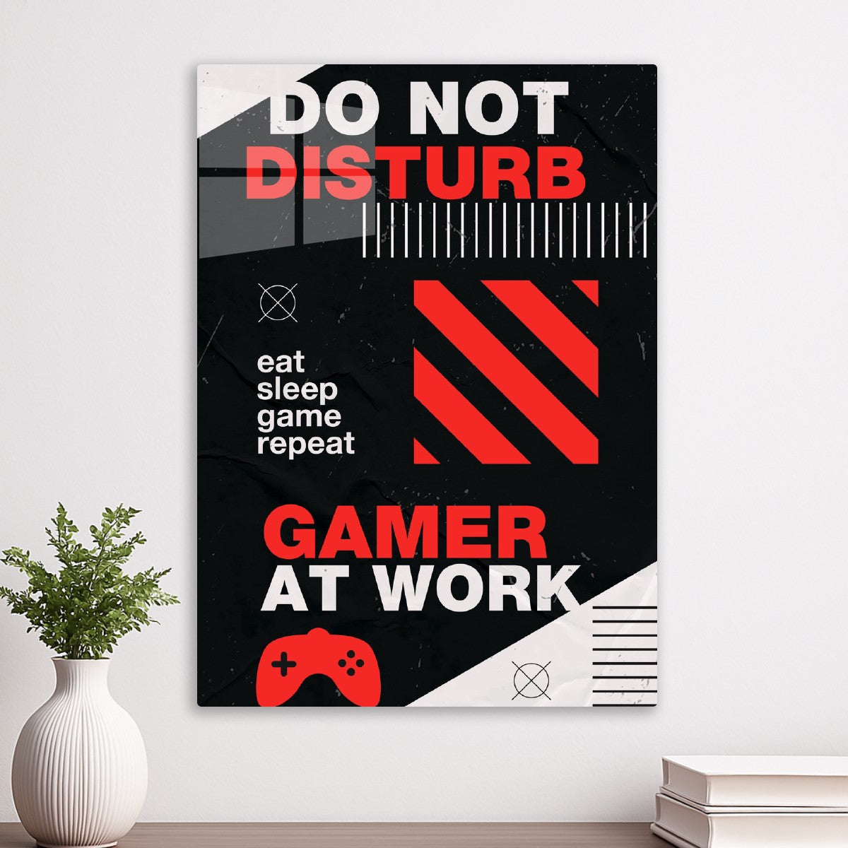 Gamer at work