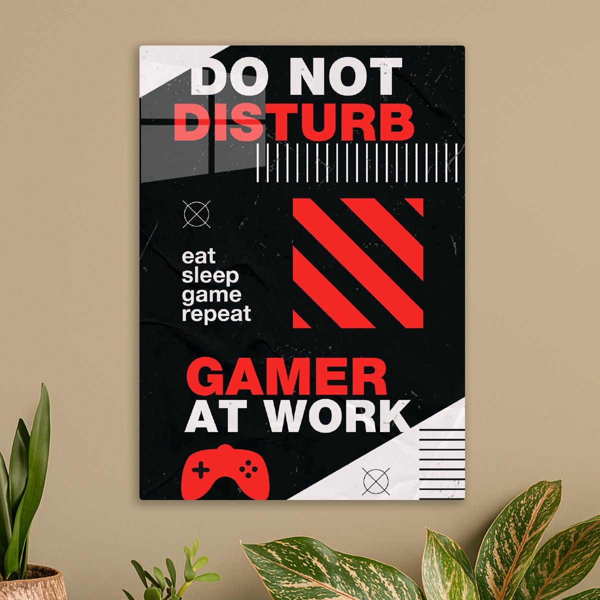 Gamer at work