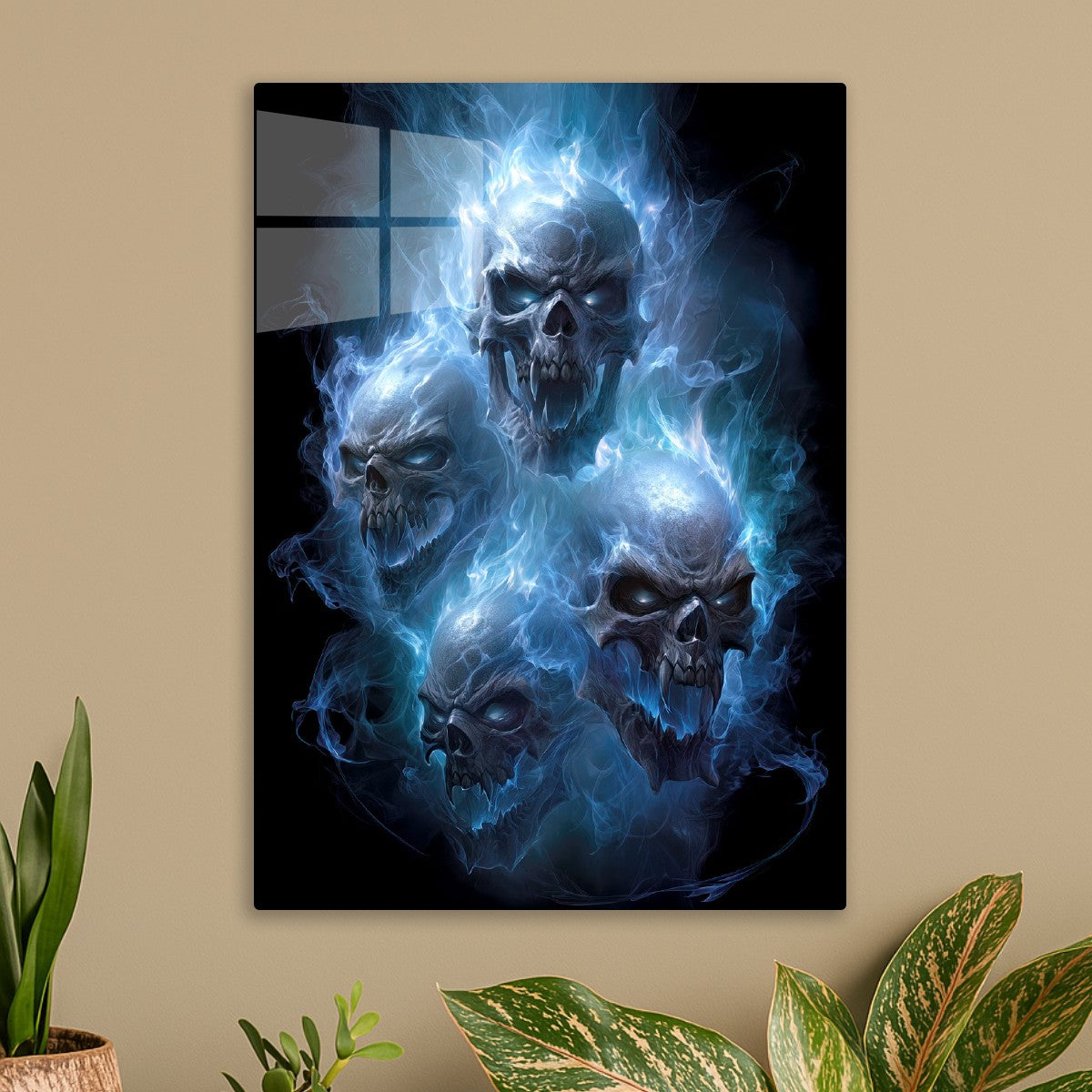 Cluster of Fierce Skulls