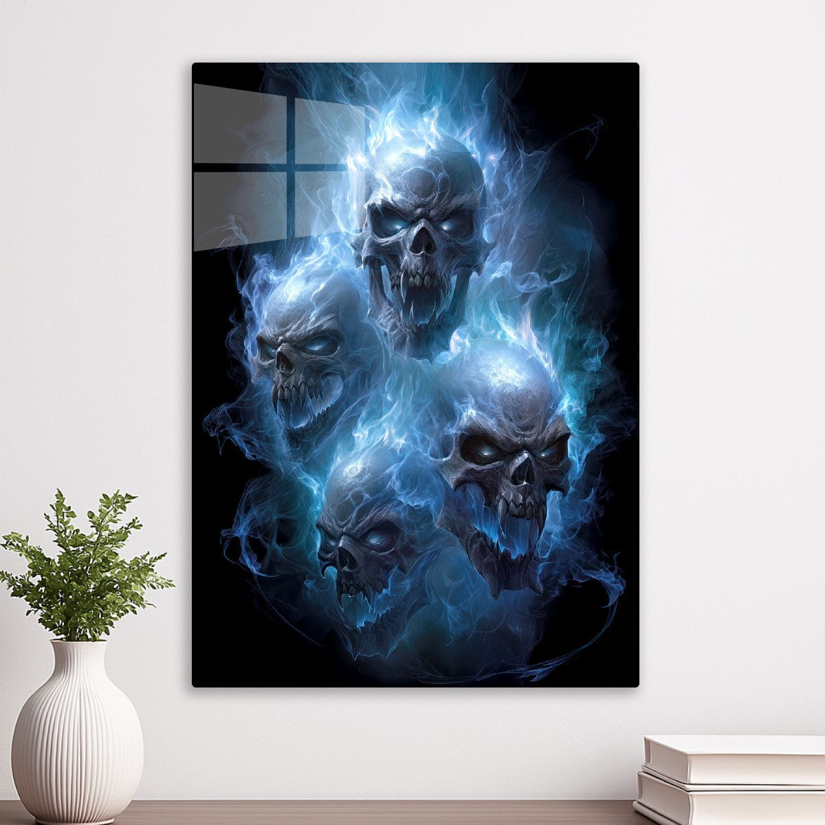 Cluster of Fierce Skulls