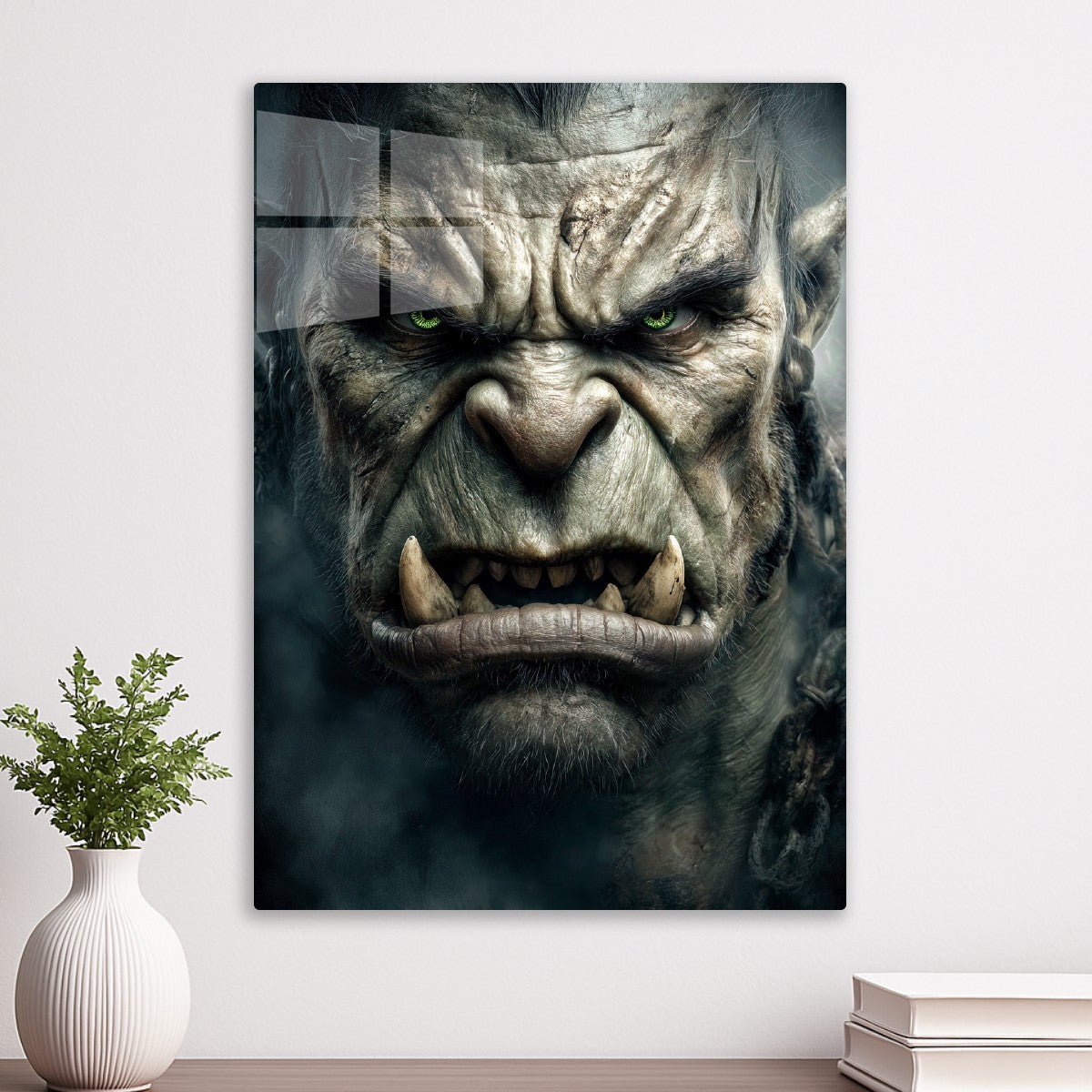 Snarling Orc Portrait
