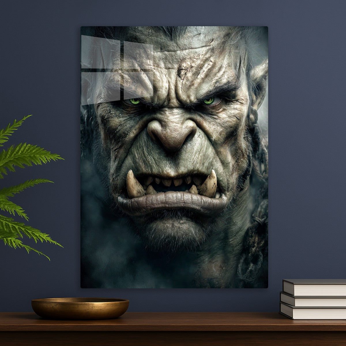 Snarling Orc Portrait