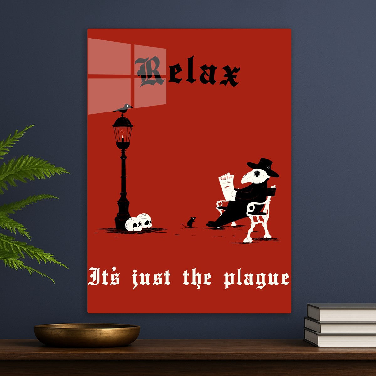 Relax it's just the plague