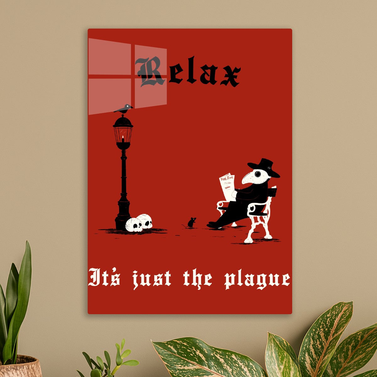 Relax it's just the plague