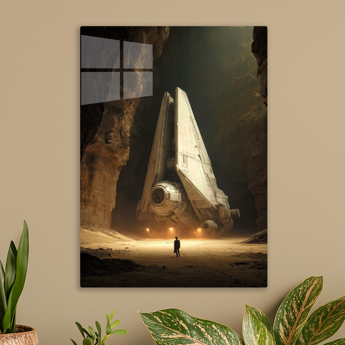 Hidden Spacecraft Awaits