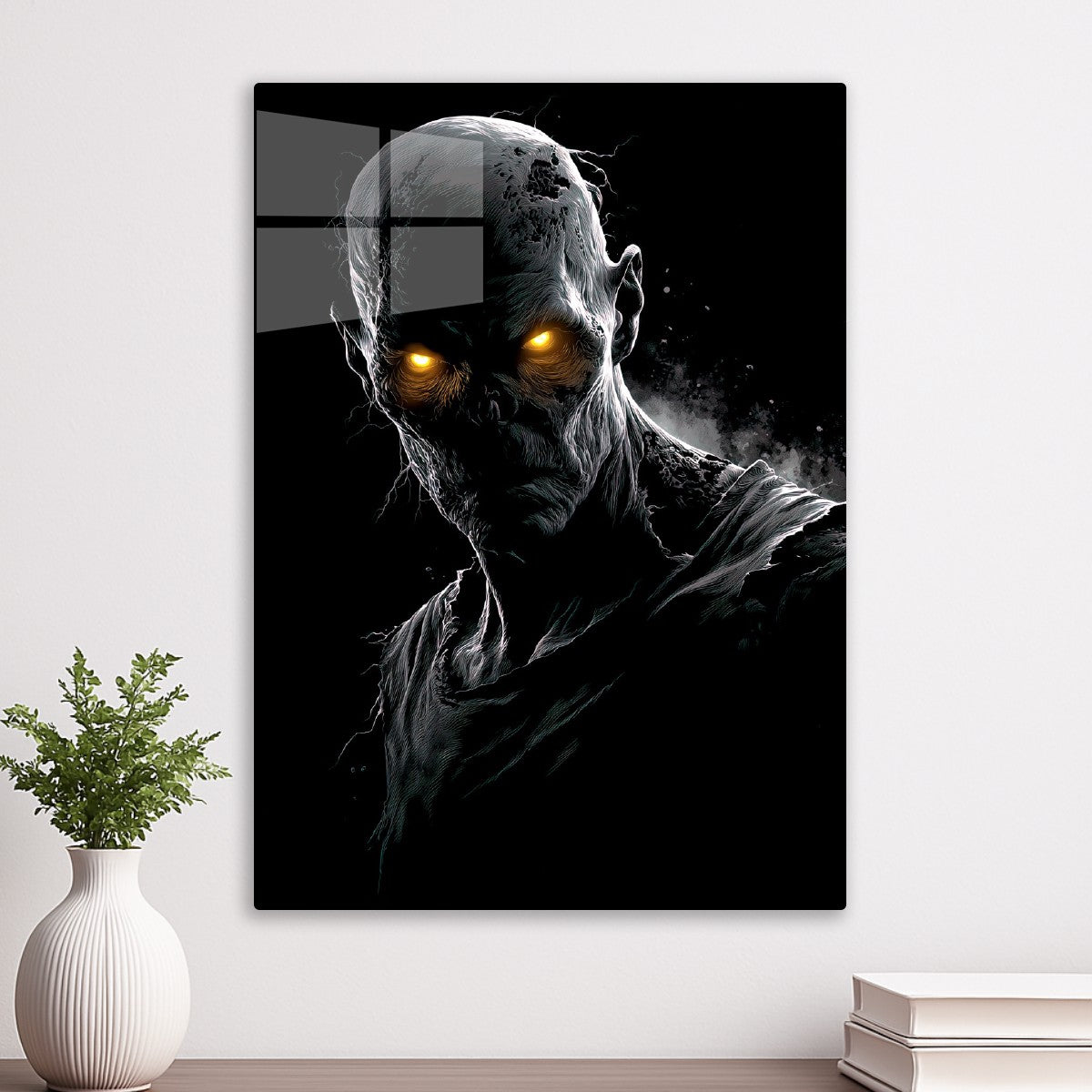 Zombie With Glowing Eyes