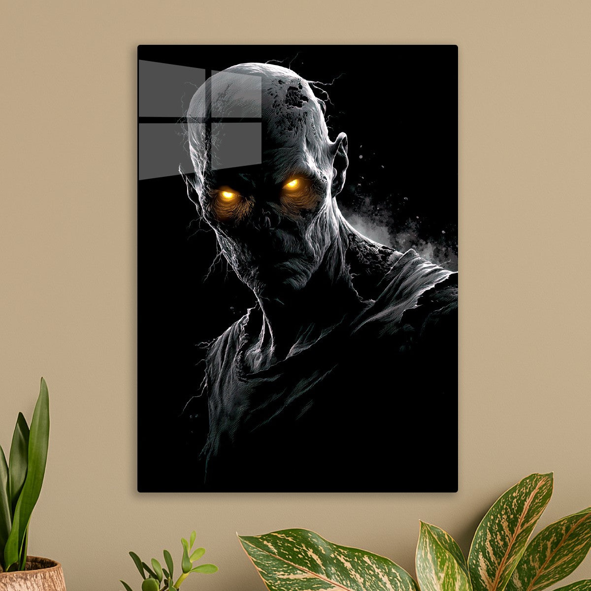 Zombie With Glowing Eyes