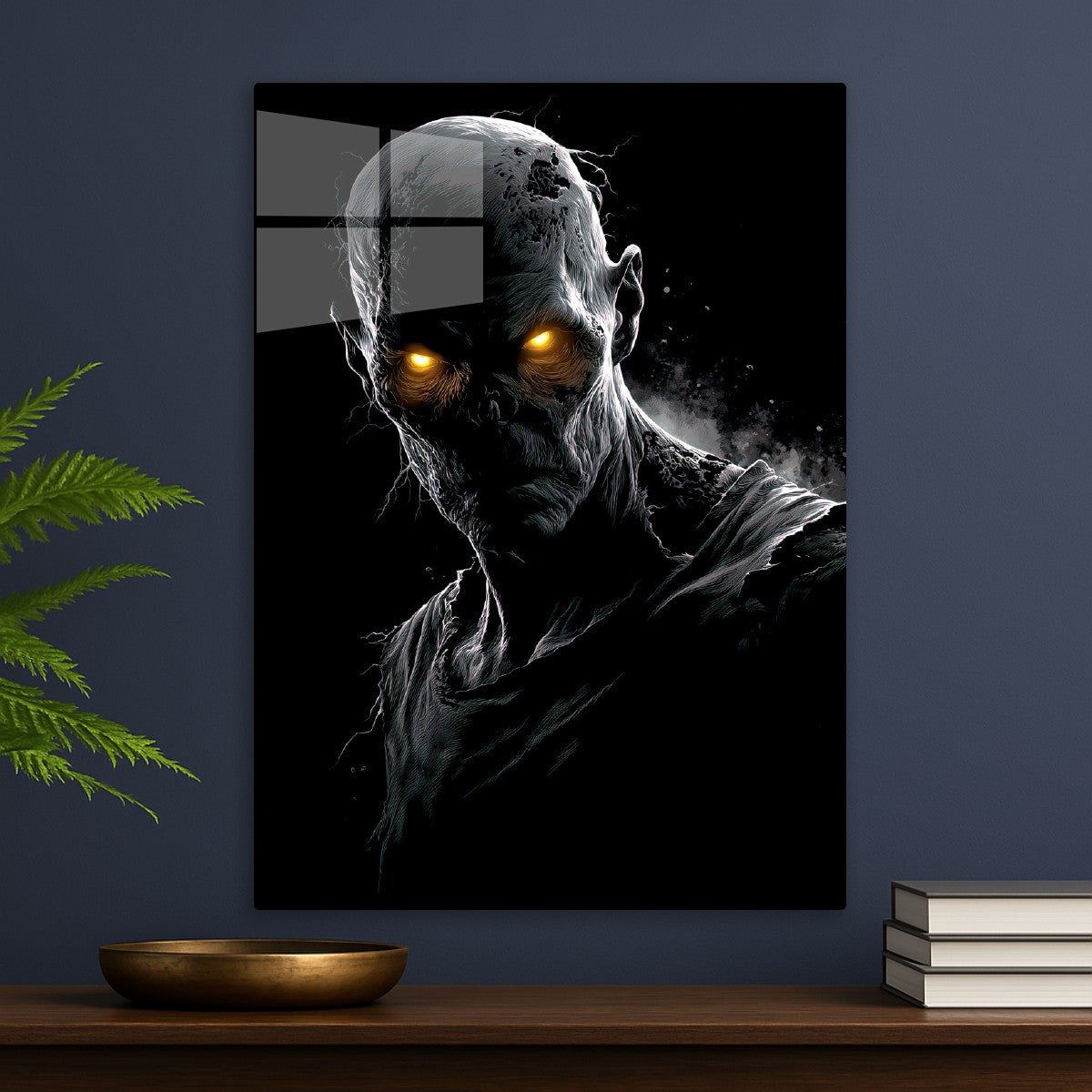 Zombie With Glowing Eyes