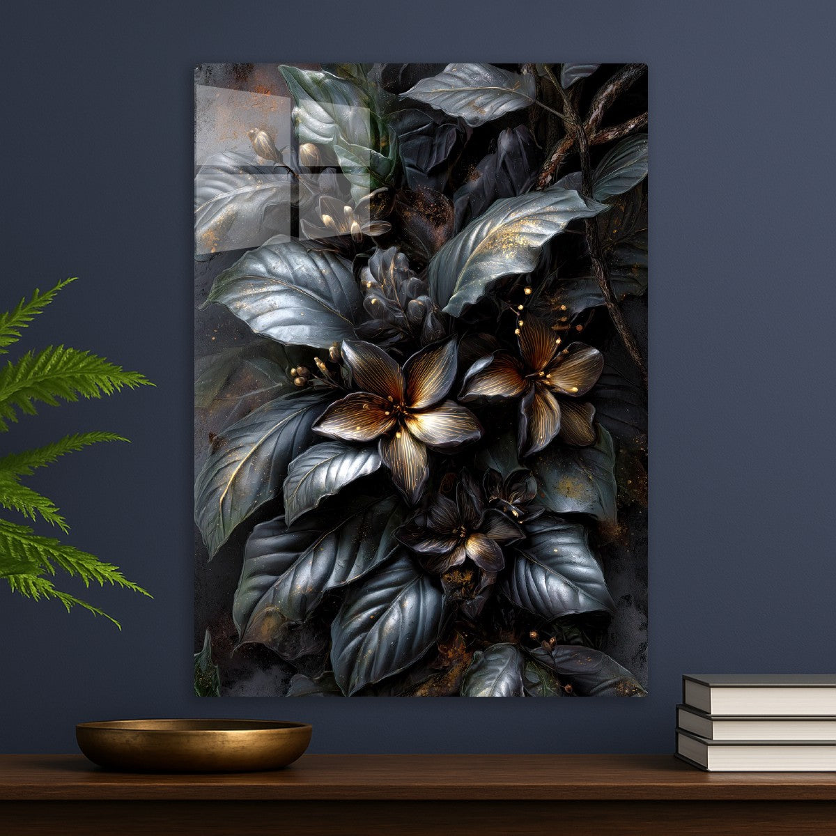 Dark Floral Arrangement