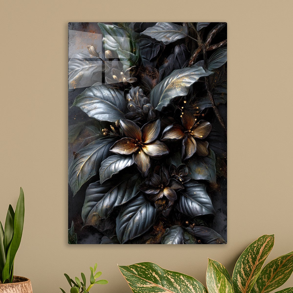 Dark Floral Arrangement