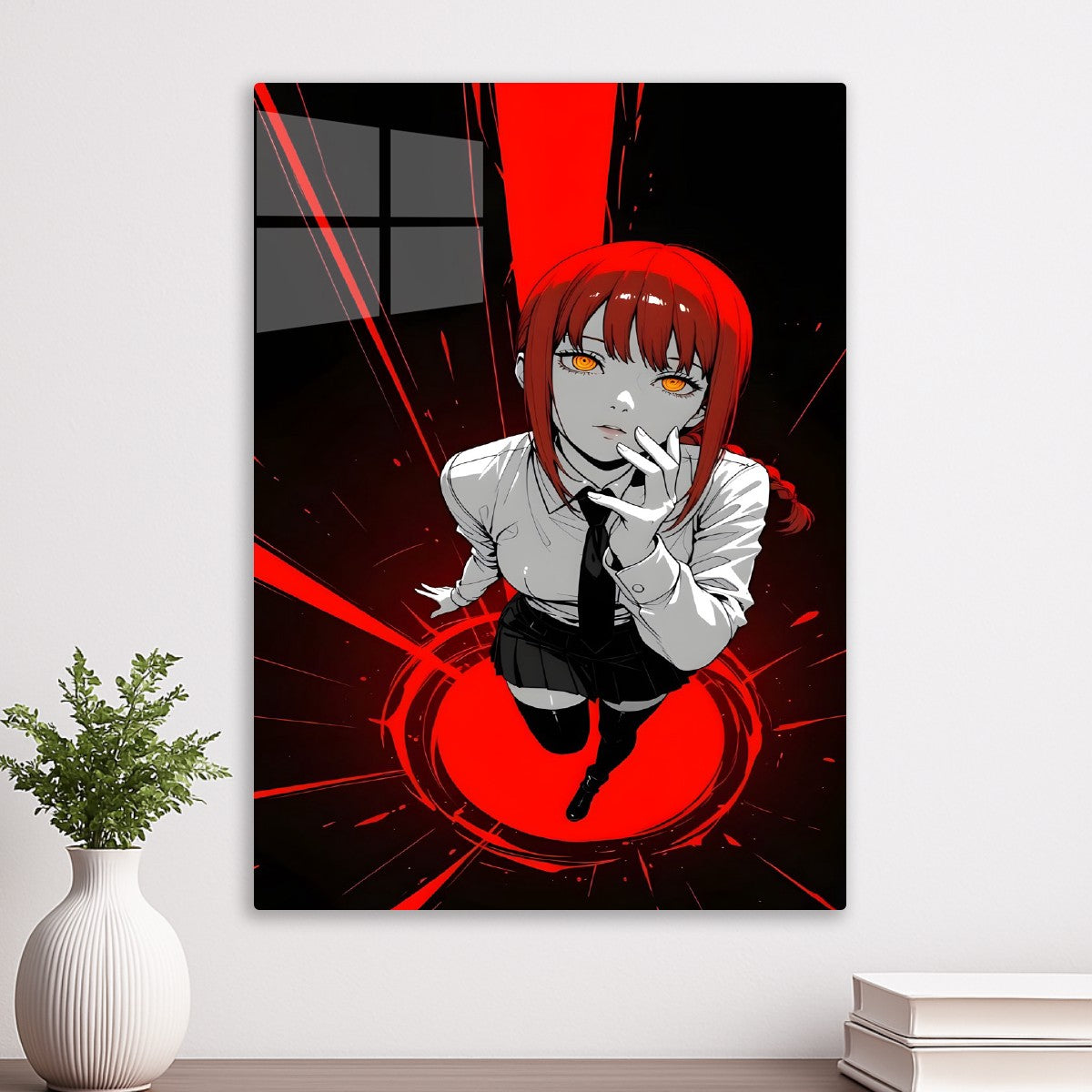 Makima Red-Haired Girl, Chainsaw man