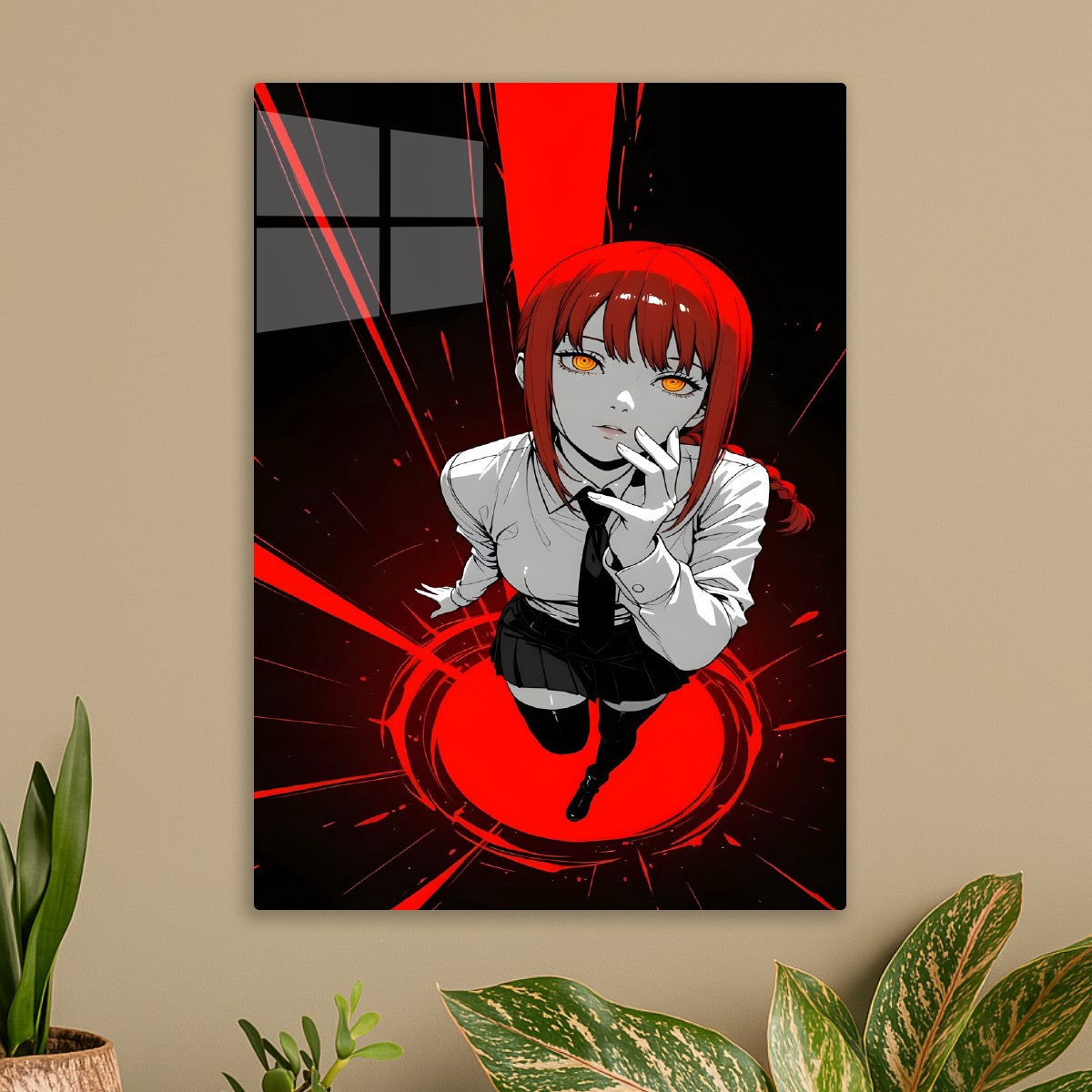 Makima Red-Haired Girl, Chainsaw man