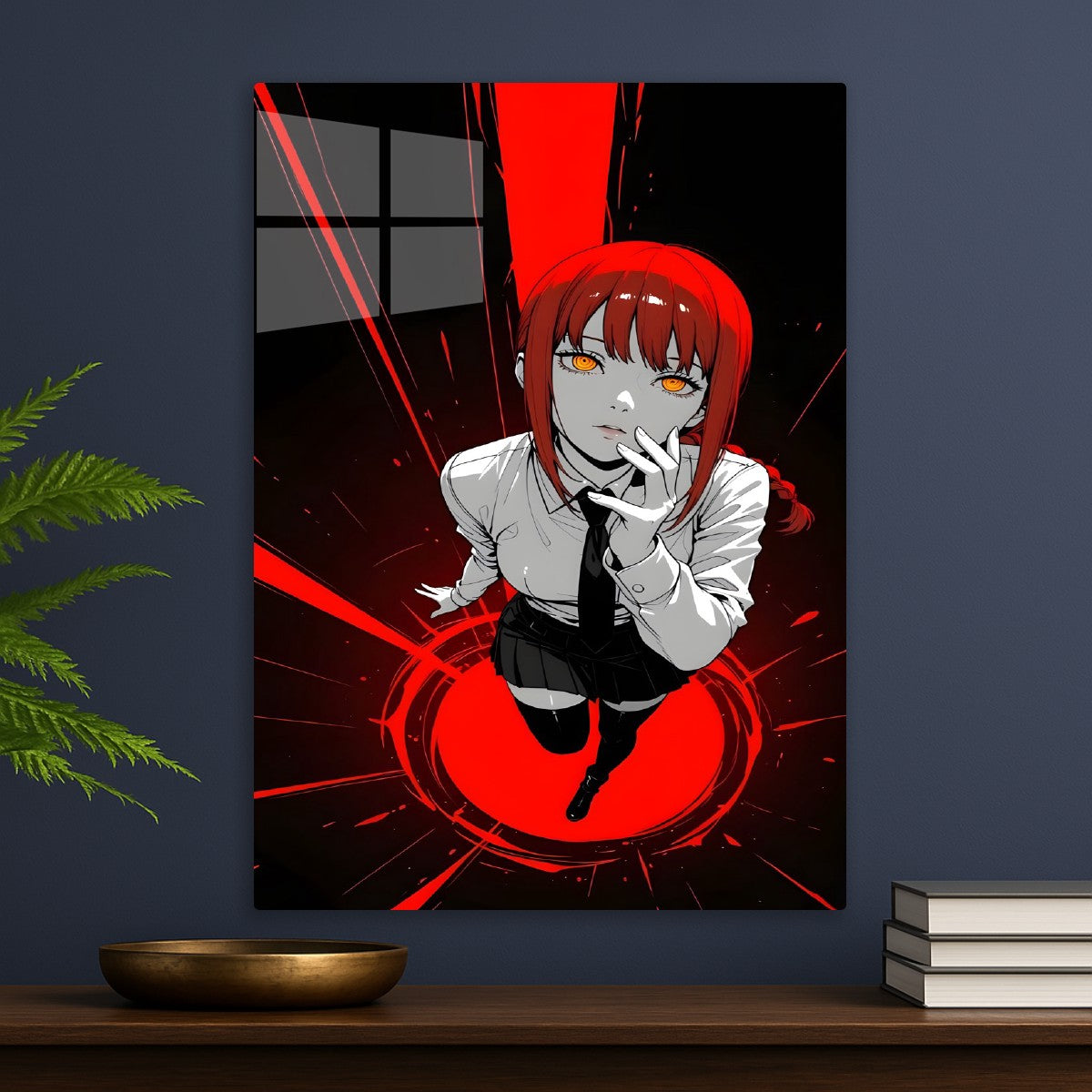 Makima Red-Haired Girl, Chainsaw man