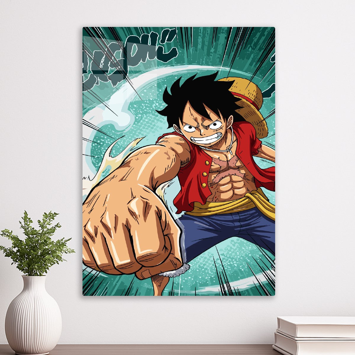 Luffy’s Powerful Punch, One Piece