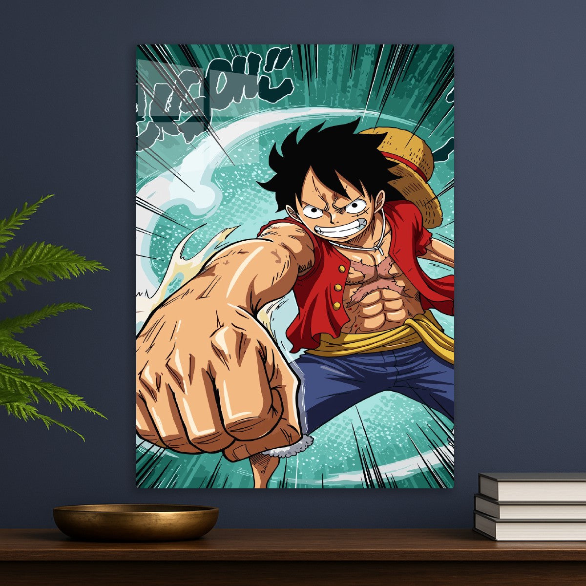 Luffy’s Powerful Punch, One Piece