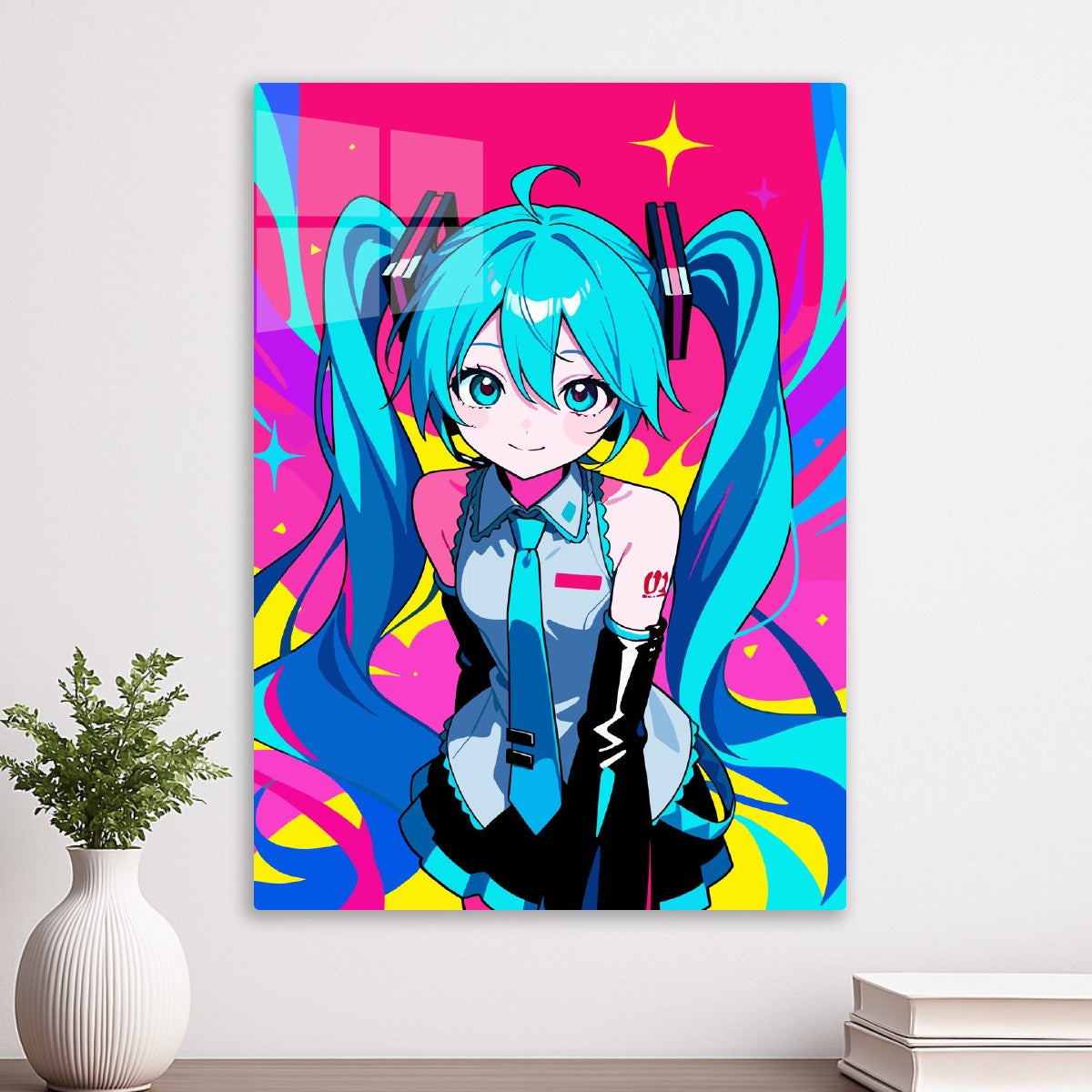Neon Pop Idol Hatsune Miku