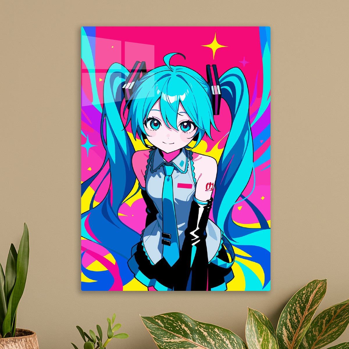 Neon Pop Idol Hatsune Miku