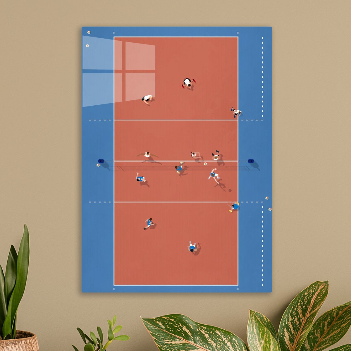 Volleyball court