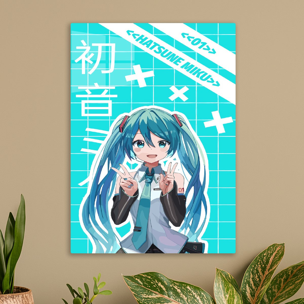 Peace Signs Hatsune Miku