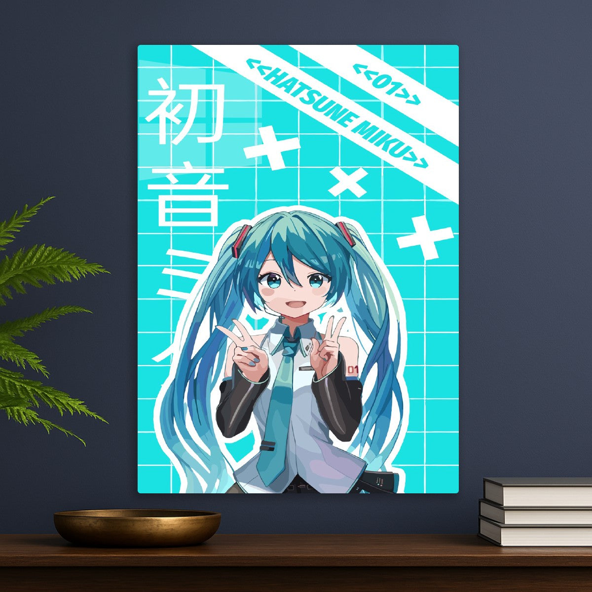 Peace Signs Hatsune Miku