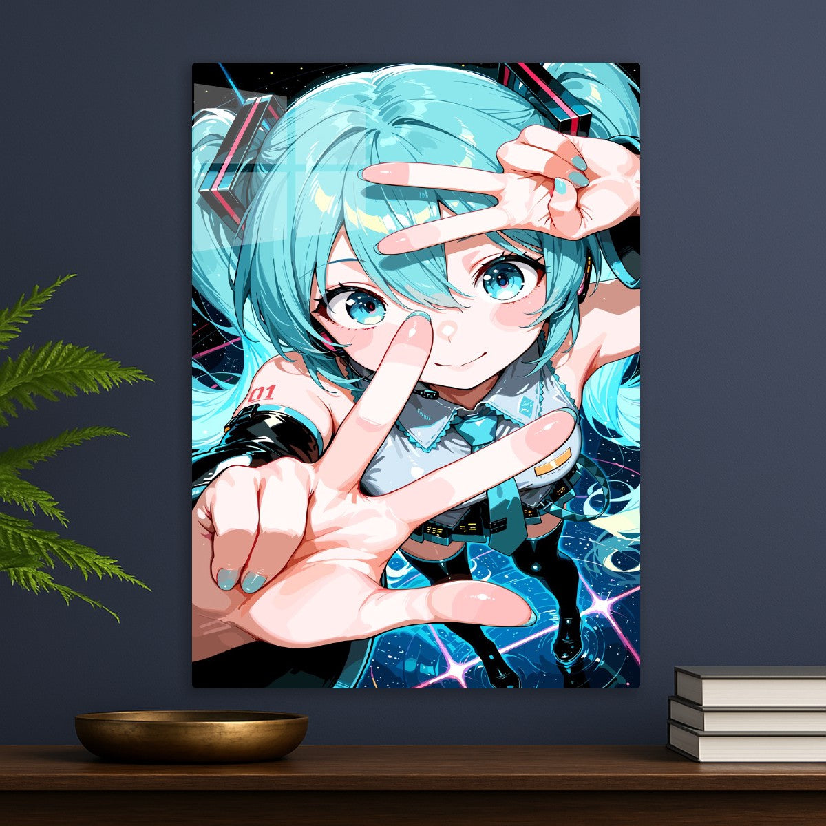 Futuristic Pose Hatsune Miku, CV01
