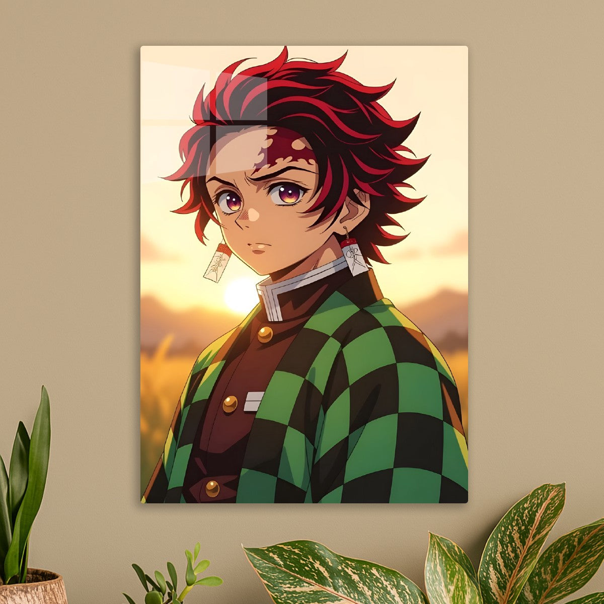 The Determined Tanjiro Kamado, Demon Slayer Kimetsu no Yaiba