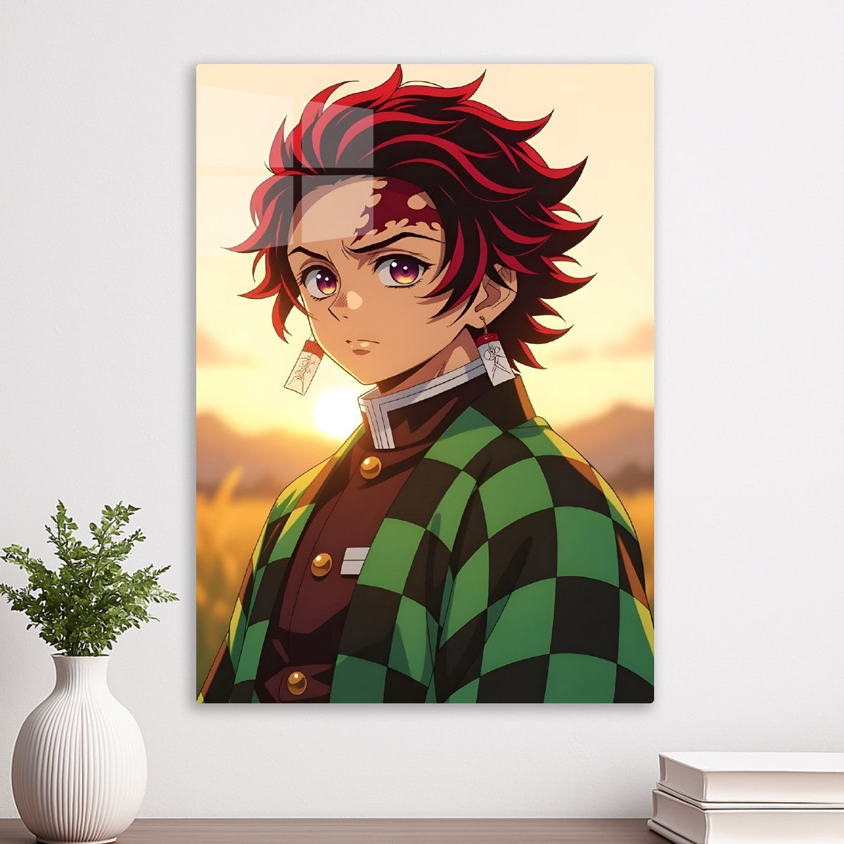 The Determined Tanjiro Kamado, Demon Slayer Kimetsu no Yaiba