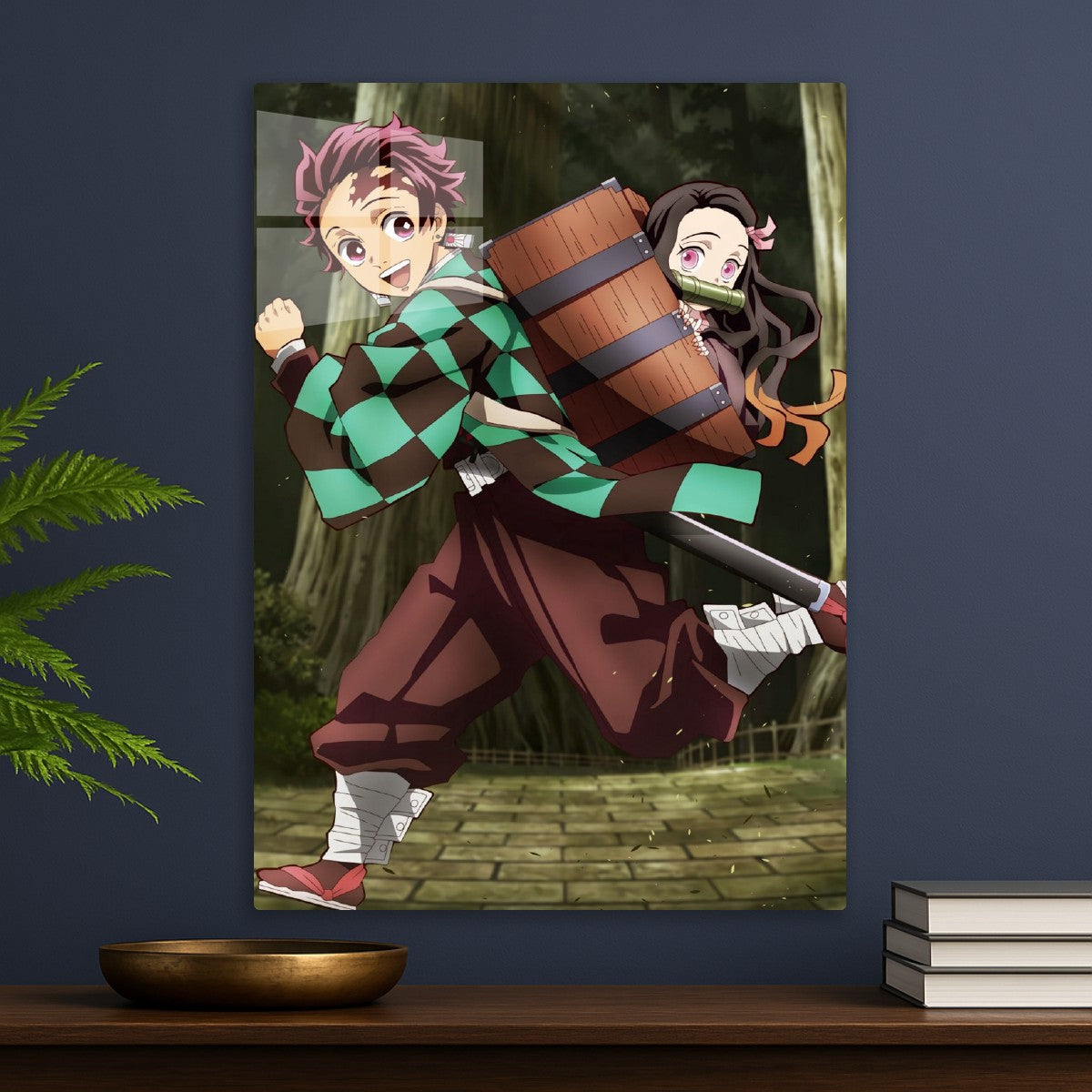 Tanjiro Kamado and Nezuko Kamado, Demon Slayer Kimetsu no Yaiba
