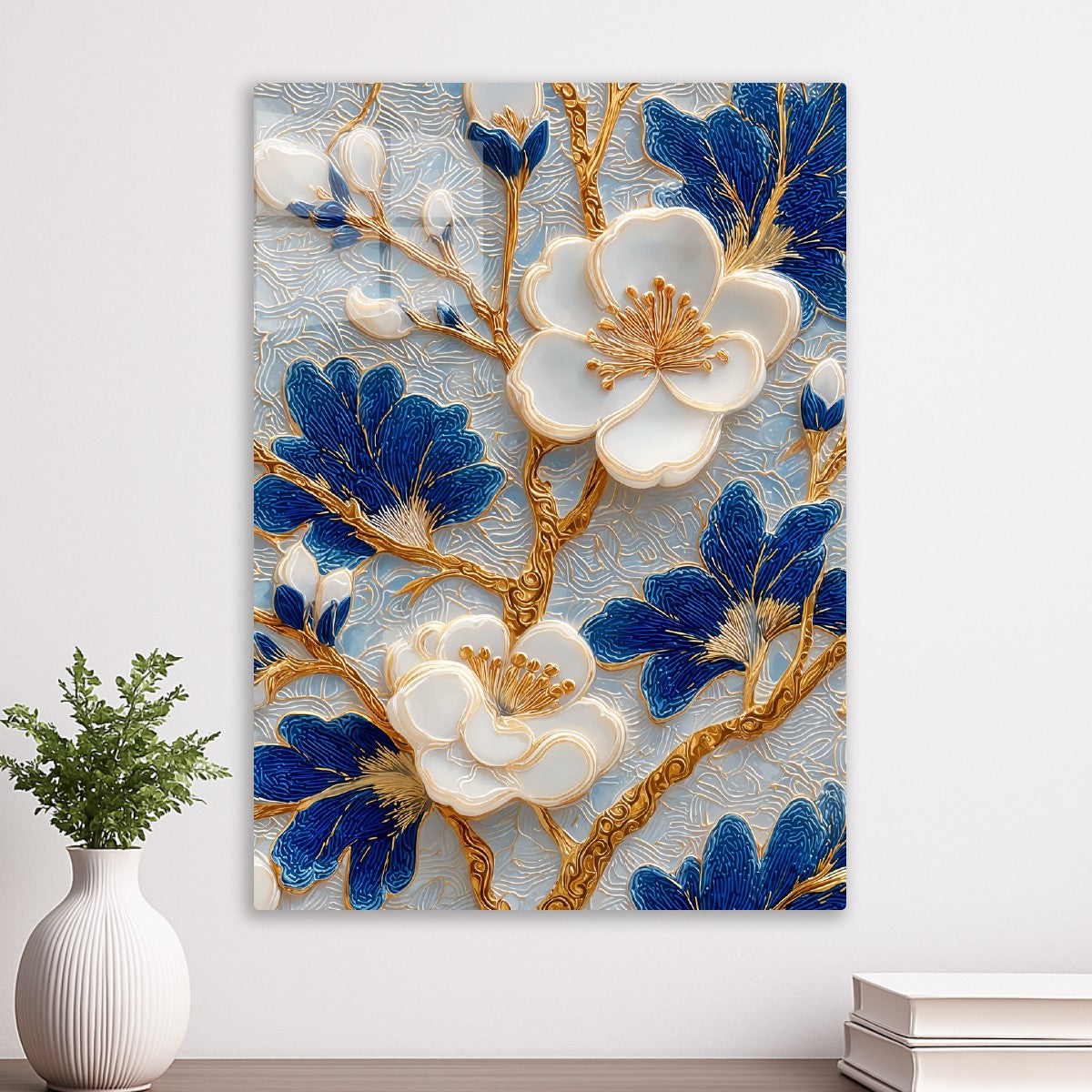 Porcelain Blossom Gold