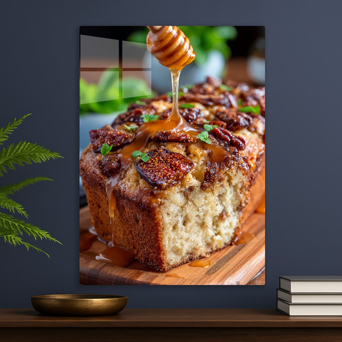 Honey Fig Loaf Cake