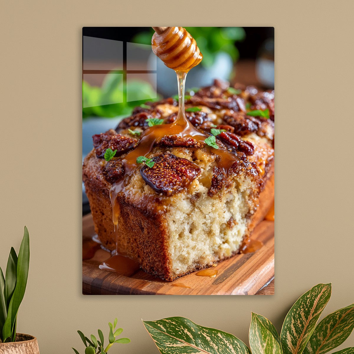 Honey Fig Loaf Cake