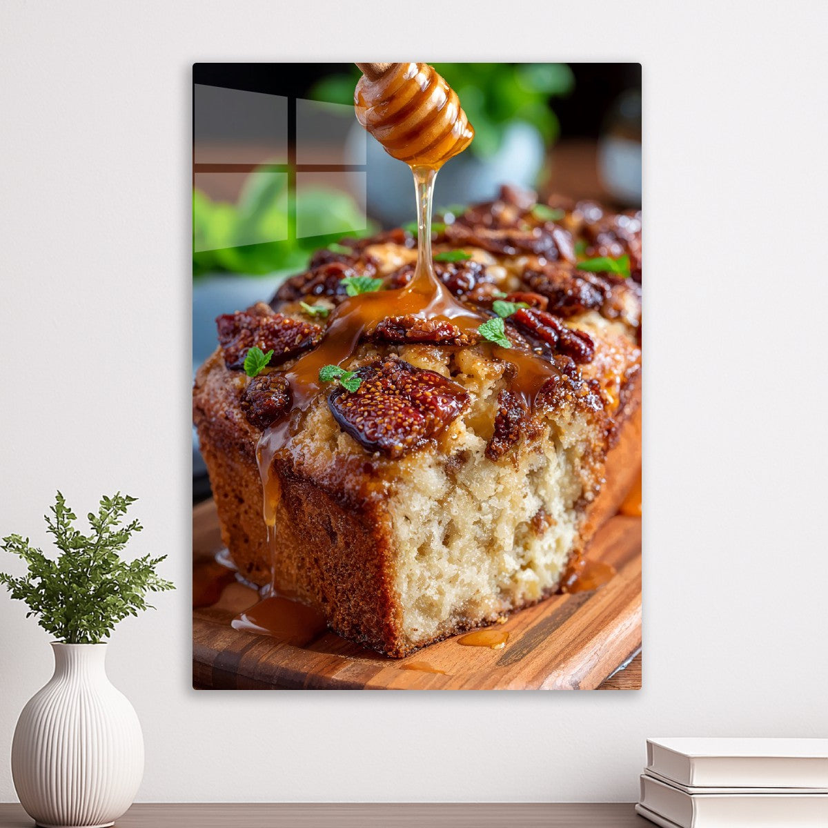 Honey Fig Loaf Cake