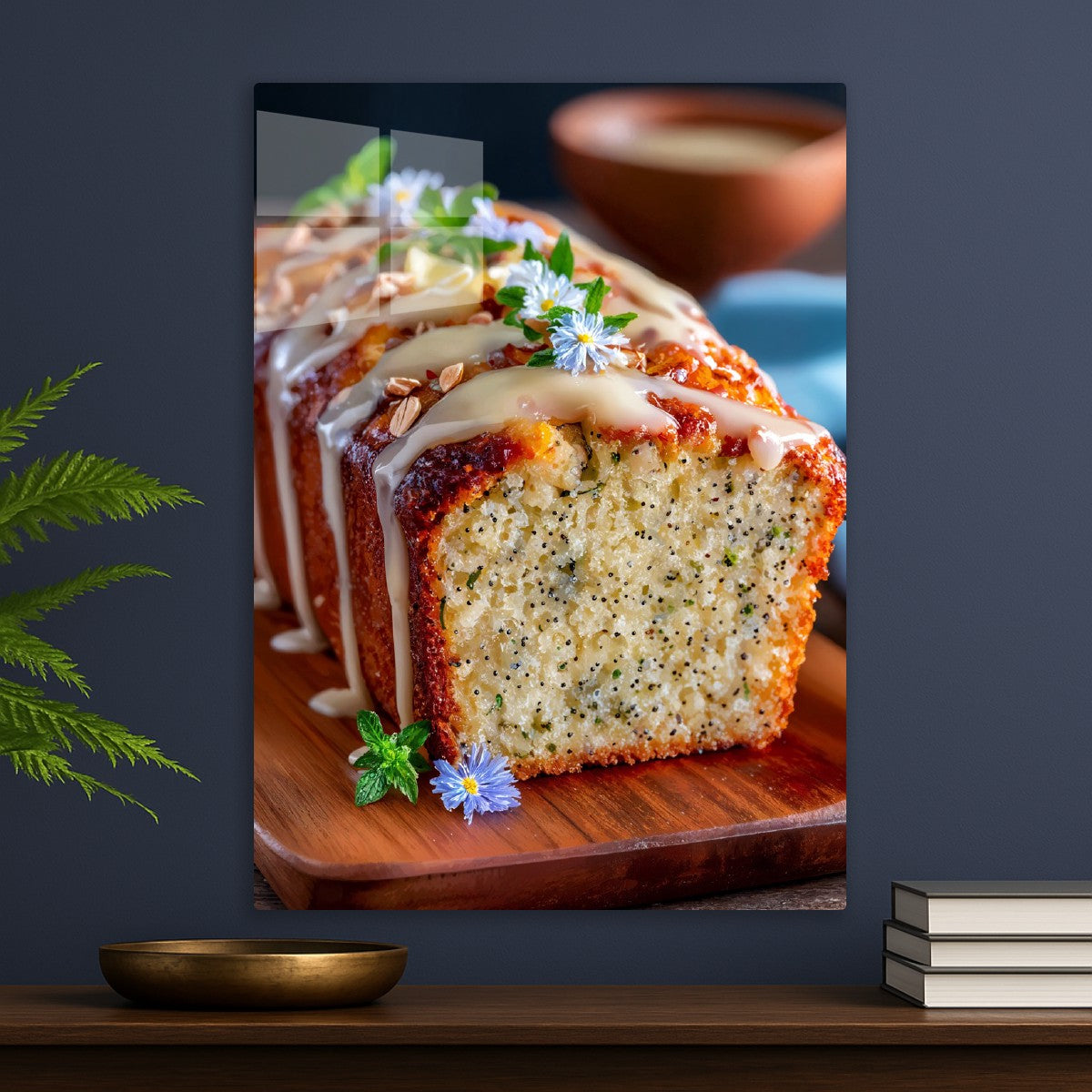 Lemon Poppy Loaf Cake