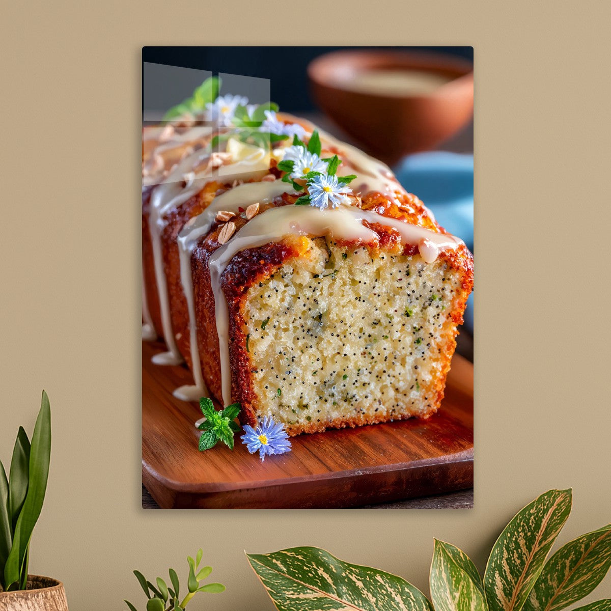 Lemon Poppy Loaf Cake