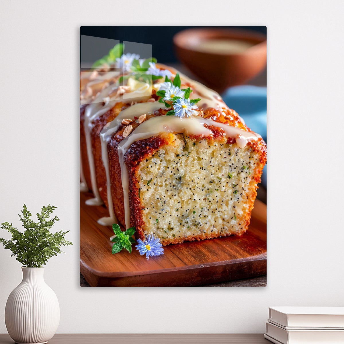 Lemon Poppy Loaf Cake