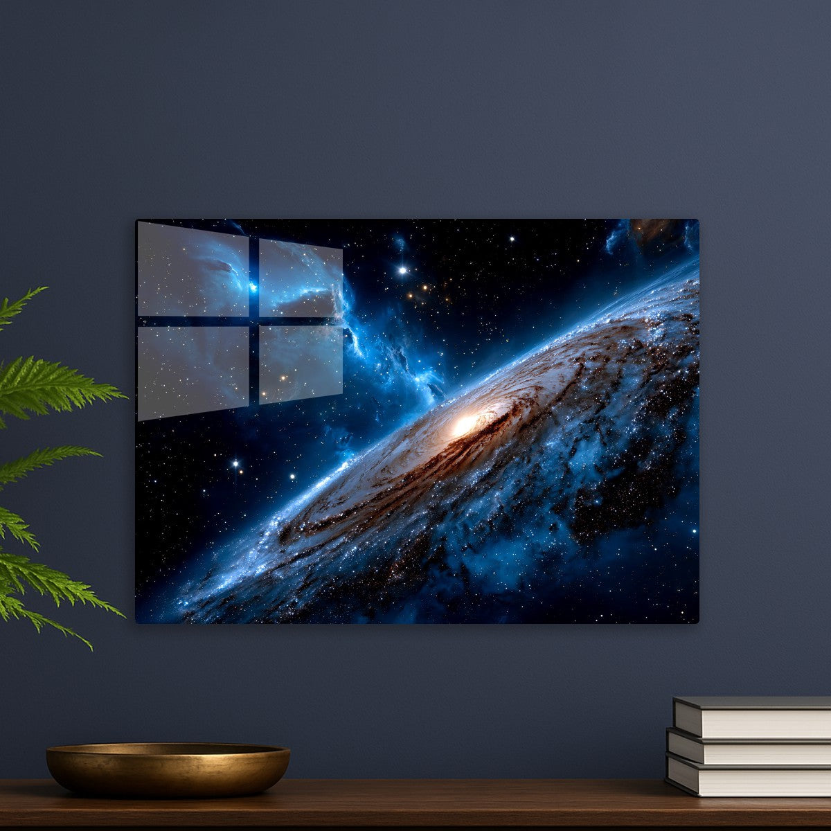 Vibrant Spiral Galaxy