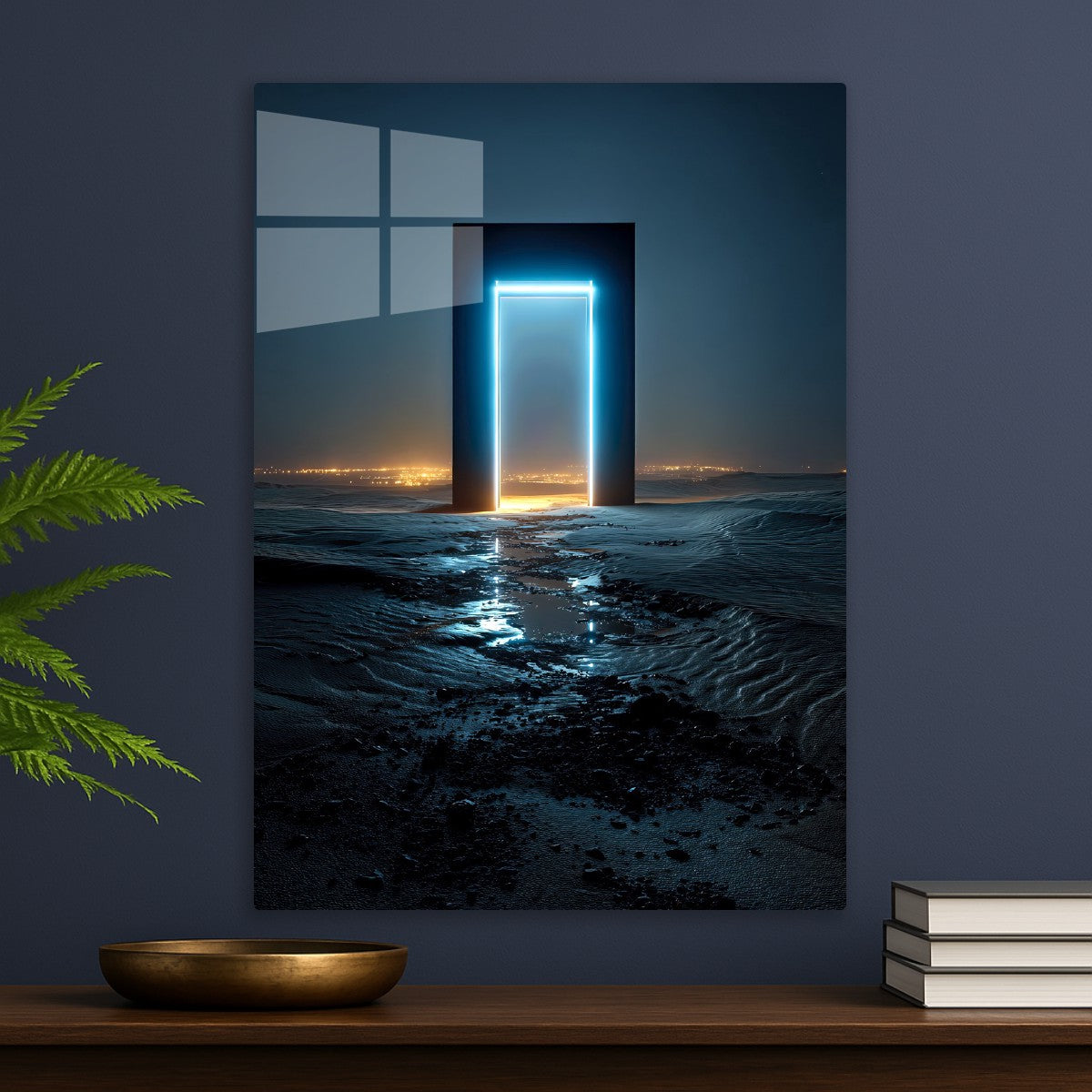 Mysterious Glowing Doorway