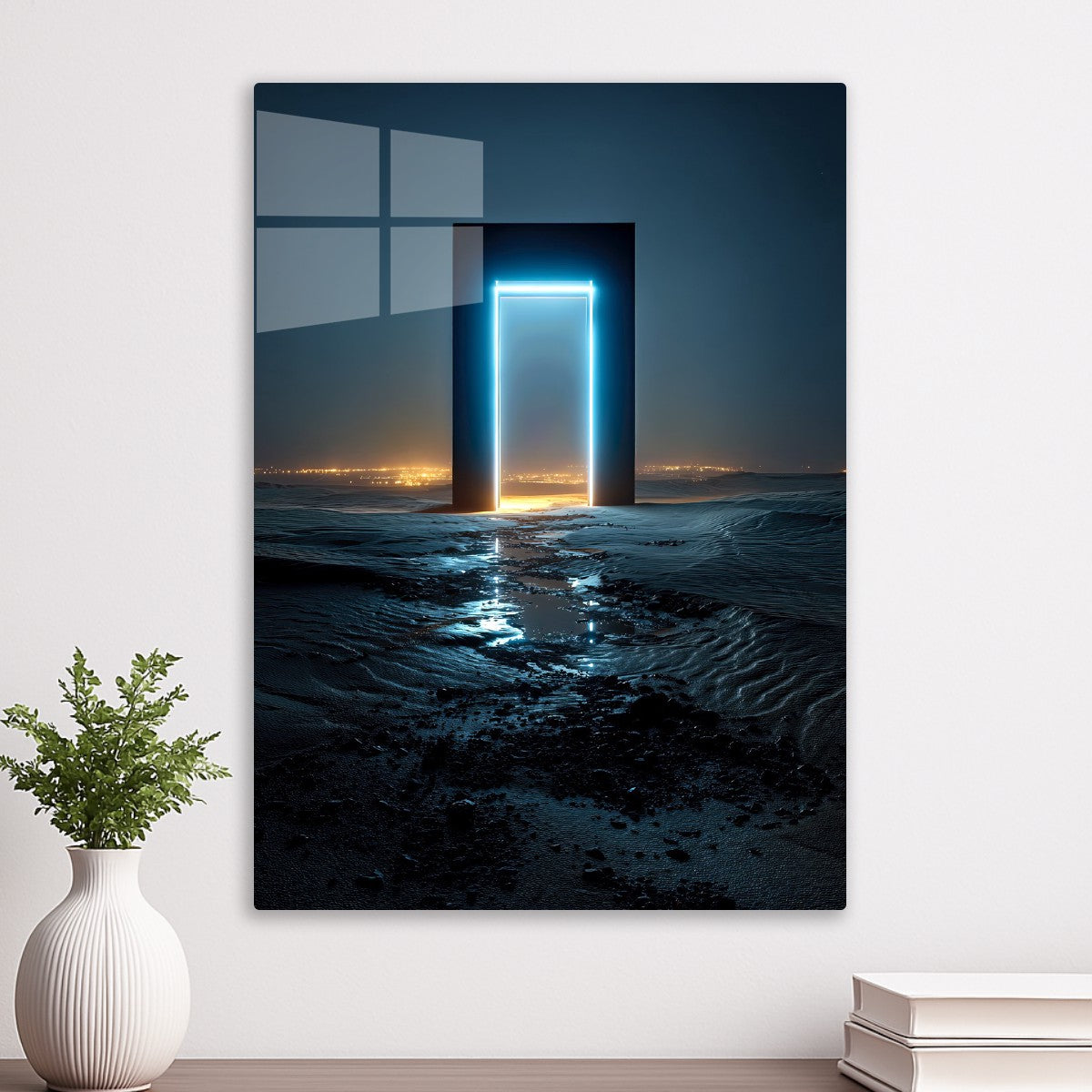 Mysterious Glowing Doorway
