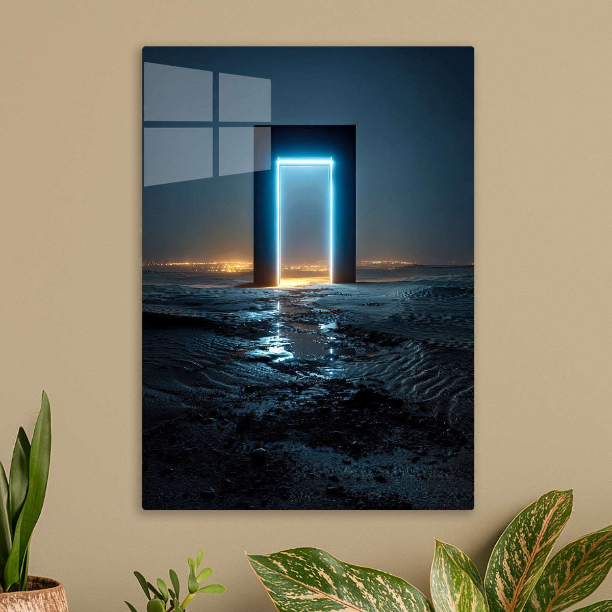 Mysterious Glowing Doorway