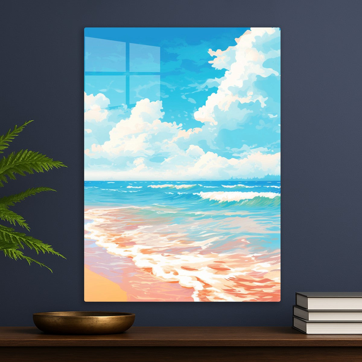 Pastel Oceanscape summer