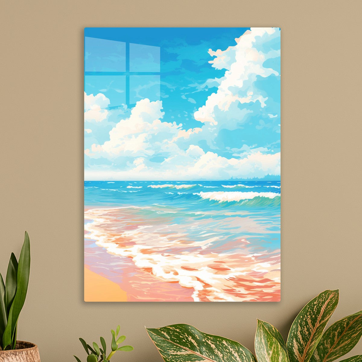 Pastel Oceanscape summer