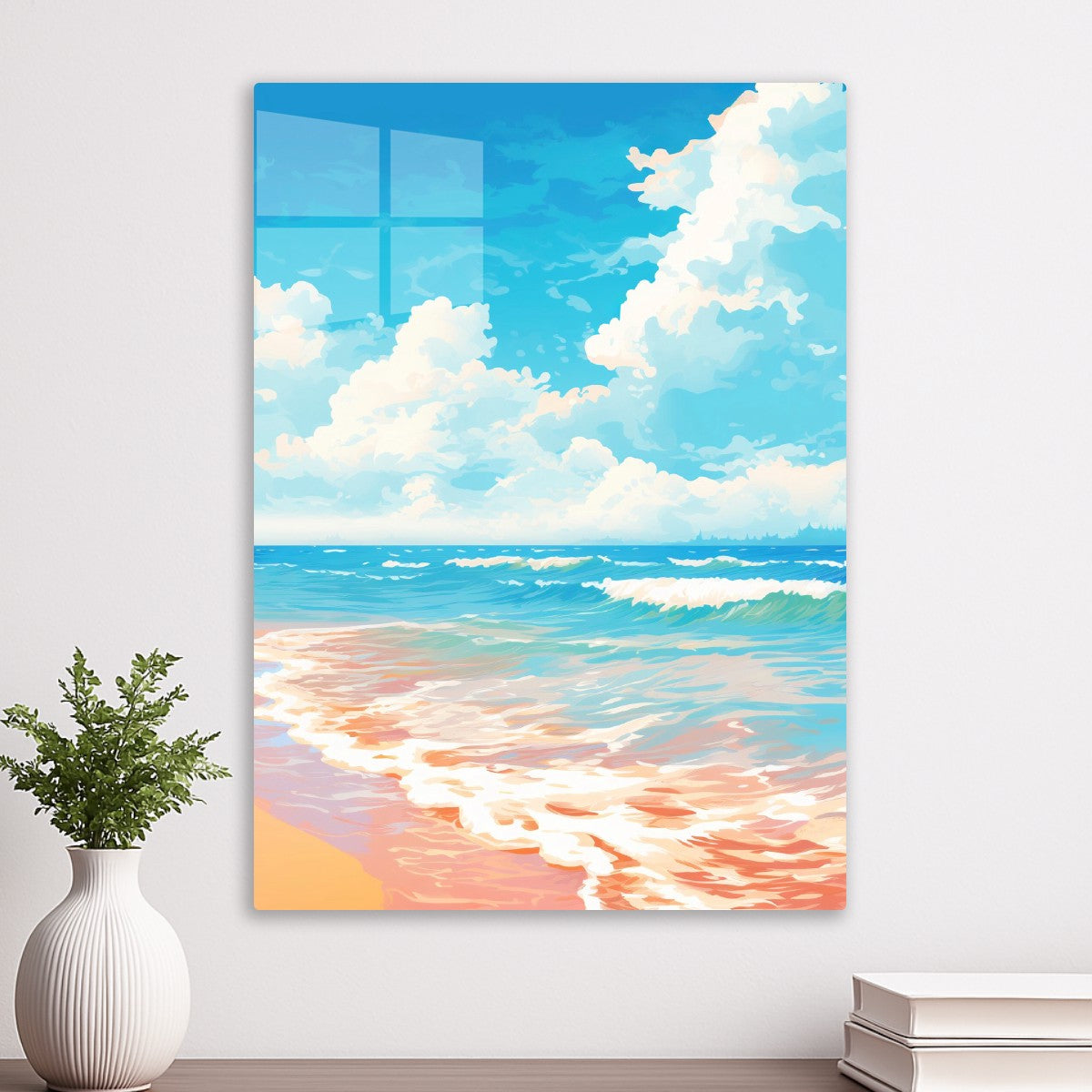 Pastel Oceanscape summer