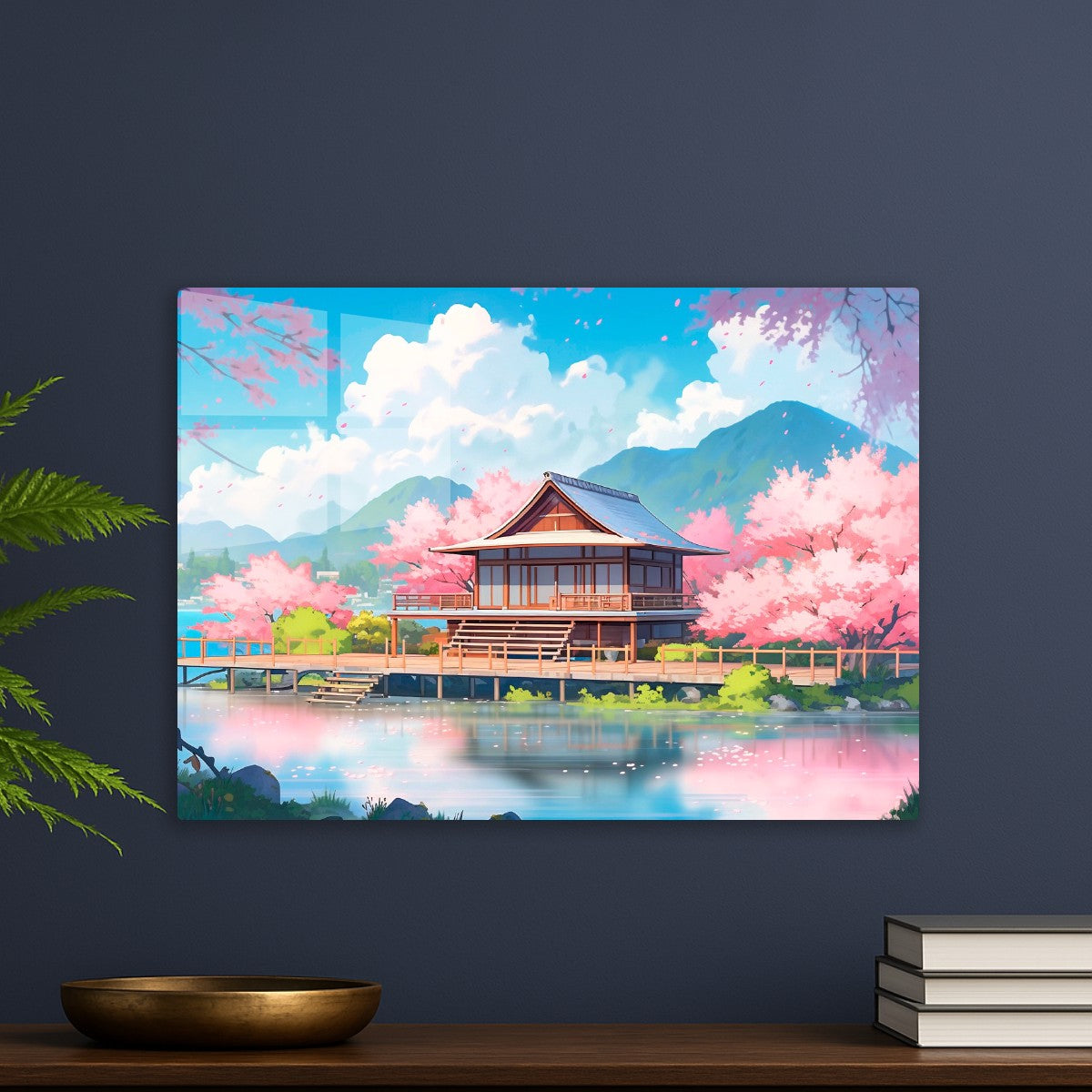 Cherry Blossom Japan house 