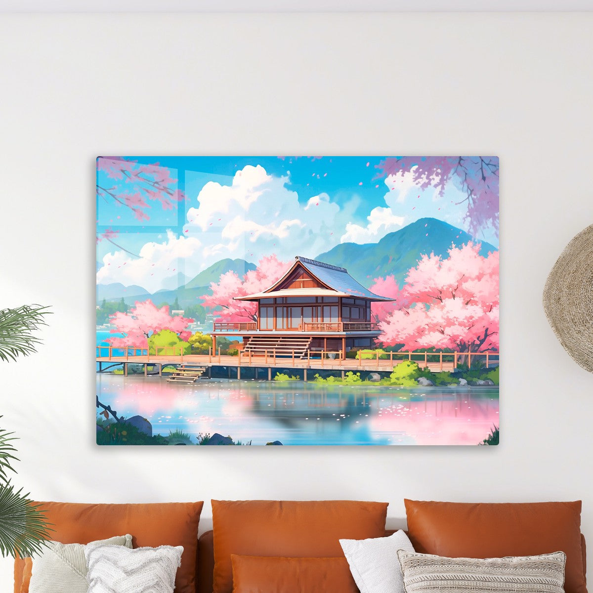 Cherry Blossom Japan house 
