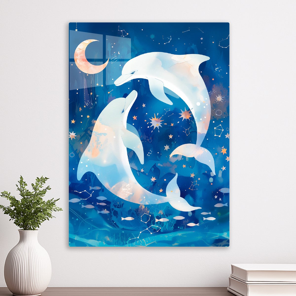 Celestial dolphins Sea Dance 