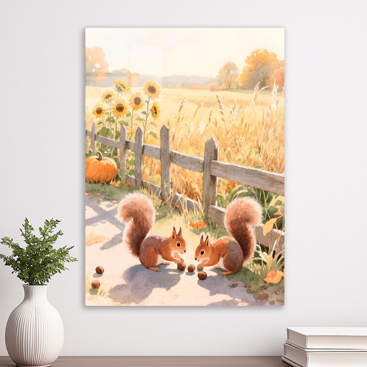 The Squirrels Autumn Treat