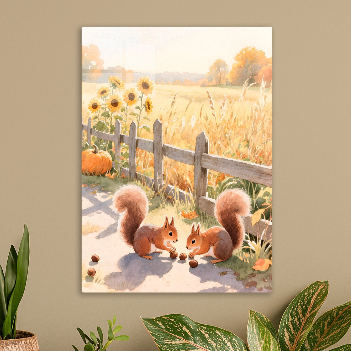 The Squirrels Autumn Treat